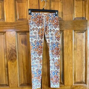 Gymboree Multicolor Geometric Girls Leggings